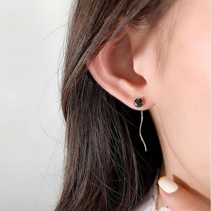 アメリカンピアス ラインストーン レディース | PlusNao | 詳細画像2 