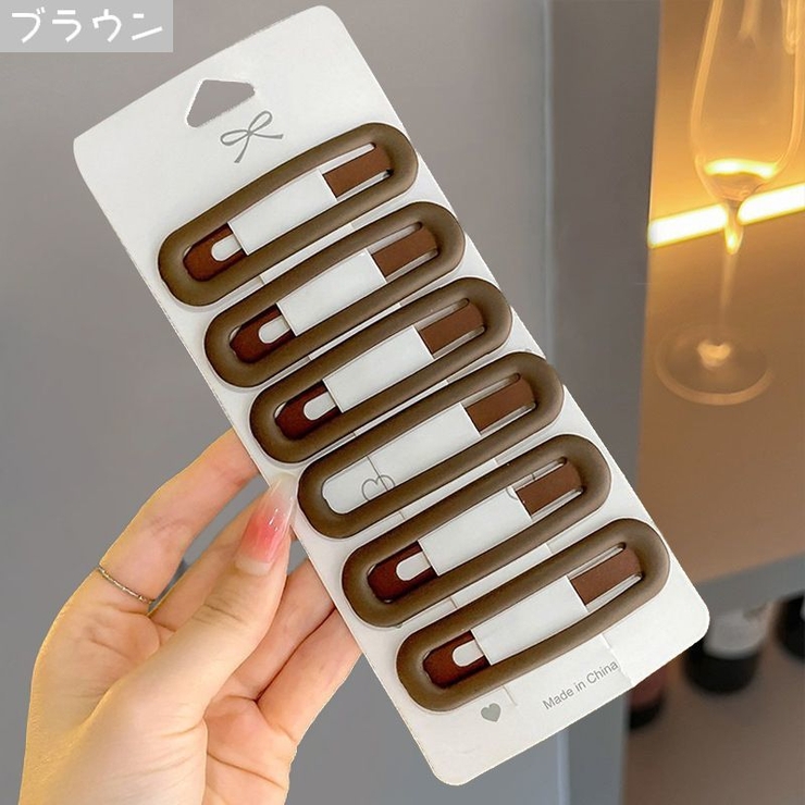 ヘアピン 6本セット ヘアアクセサリー | PlusNao | 詳細画像12 