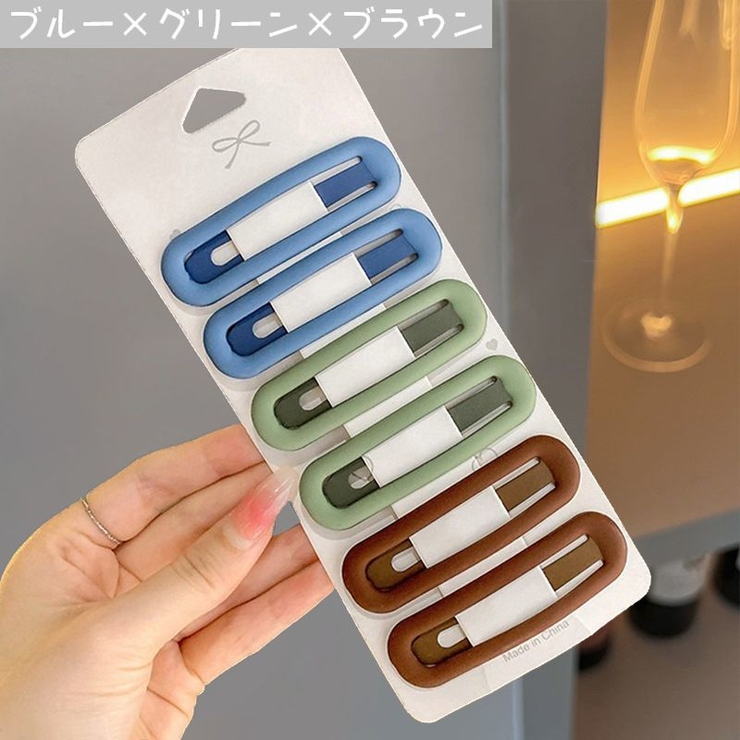 ヘアピン 6本セット ヘアアクセサリー | PlusNao | 詳細画像13 