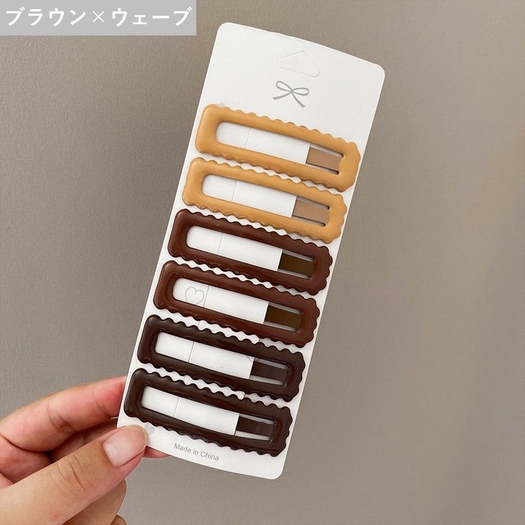 ヘアピン 6本セット ヘアアクセサリー | PlusNao | 詳細画像17 