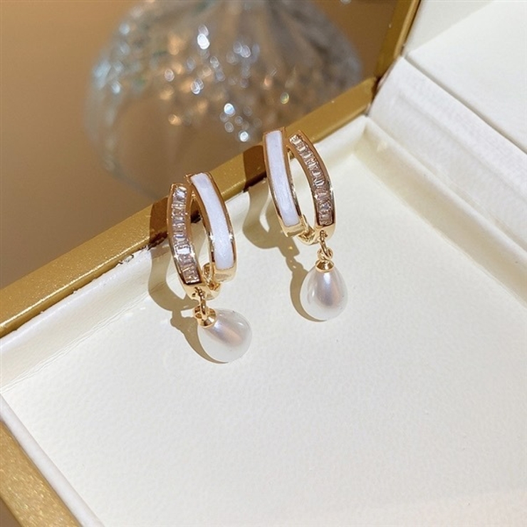 ピアス ハーフフープピアス レディース | PlusNao | 詳細画像8 