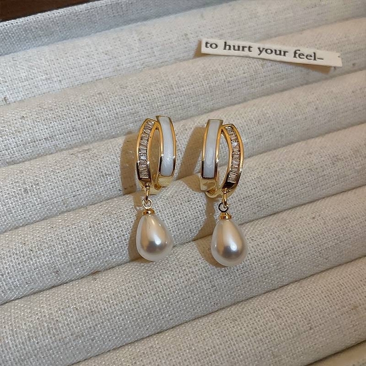 ピアス ハーフフープピアス レディース | PlusNao | 詳細画像9 