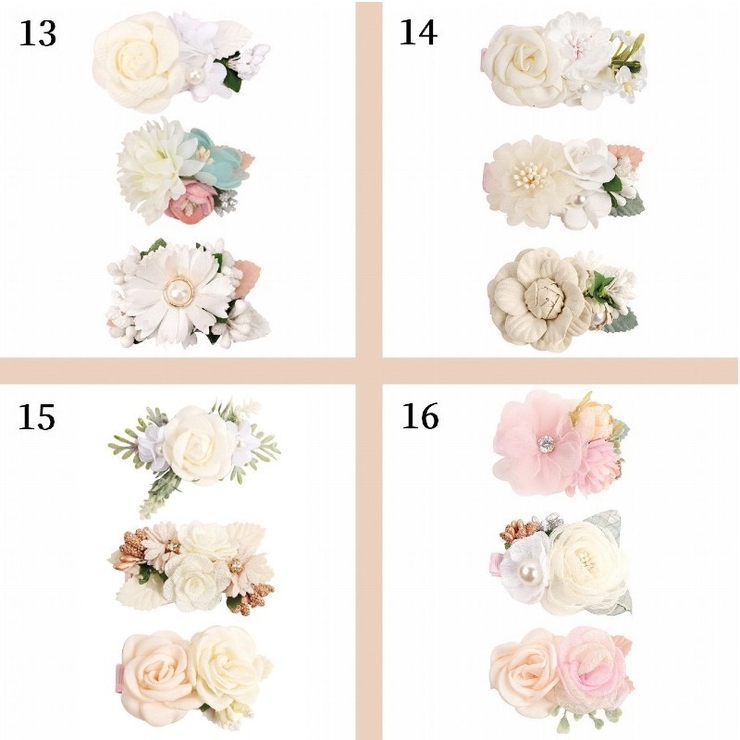 ヘアクリップ 3個セット 造花 | PlusNao | 詳細画像18 