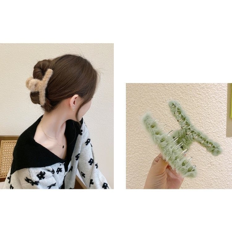 バンスクリップ ヘアクリップ レディース | PlusNao | 詳細画像4 