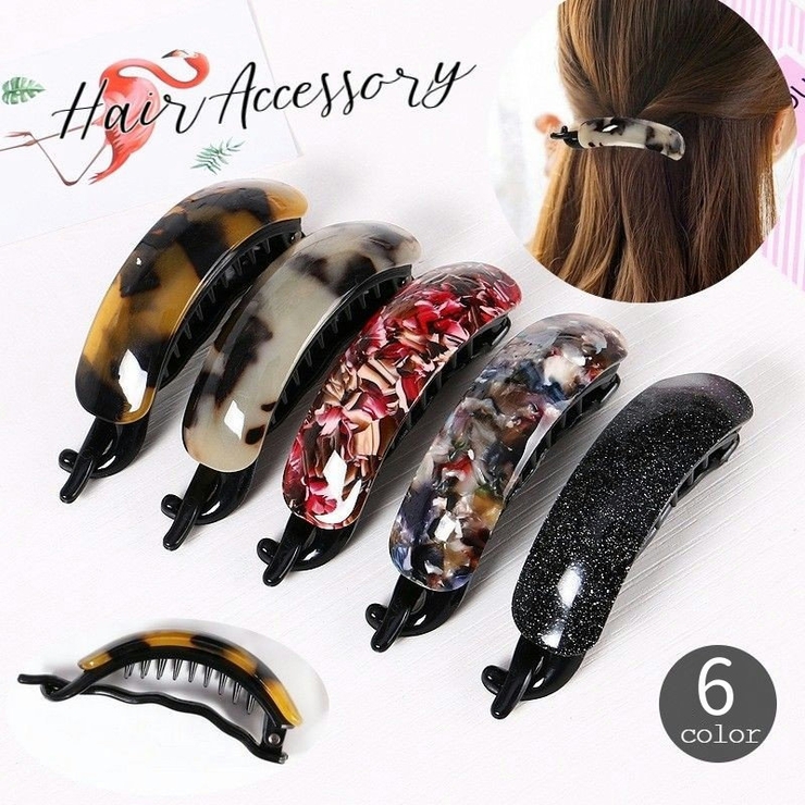 ヘアクリップ バンスクリップ ヘアアクセサリー | PlusNao | 詳細画像1 