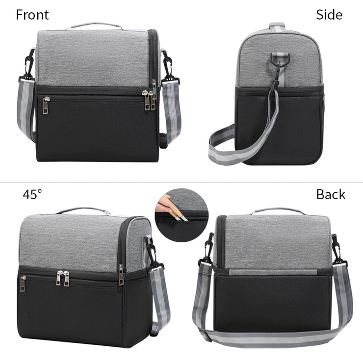 ランチバッグ お弁当バッグ ショルダーバッグ | PlusNao | 詳細画像7 