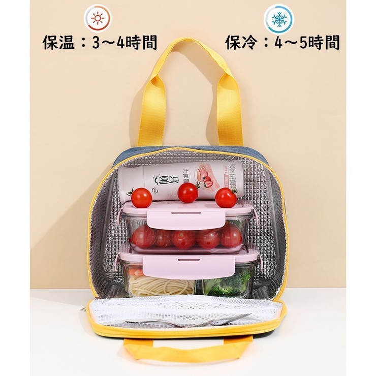 ランチバッグ お弁当袋 ランチトート | PlusNao | 詳細画像4 