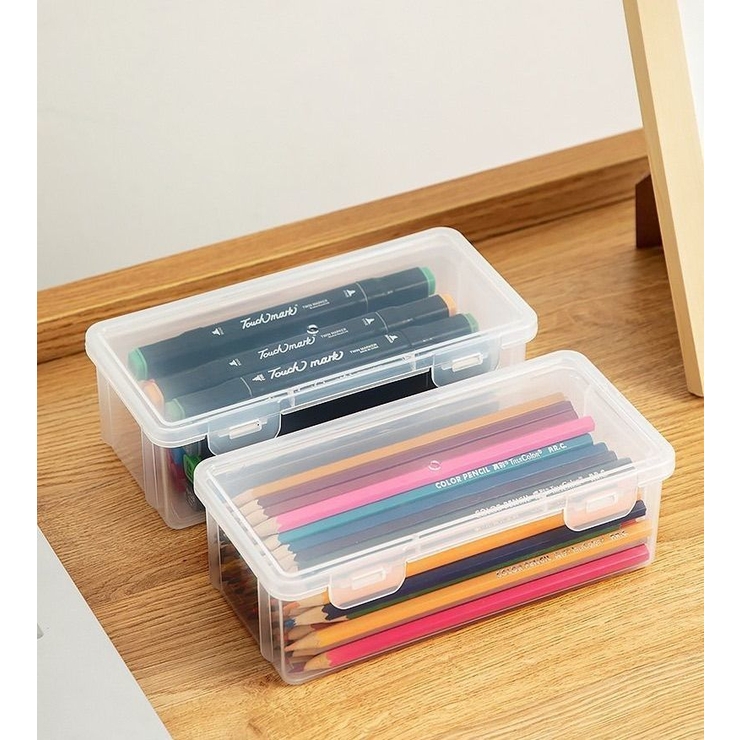 文具収納ケース 2個セット 収納ボックス[品番：FQ000237675]｜PlusNao