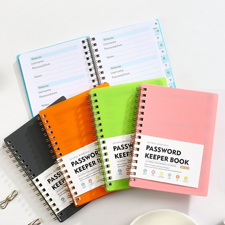 パスワードキーパーブック ノート A6サイズ | PlusNao | 詳細画像4 