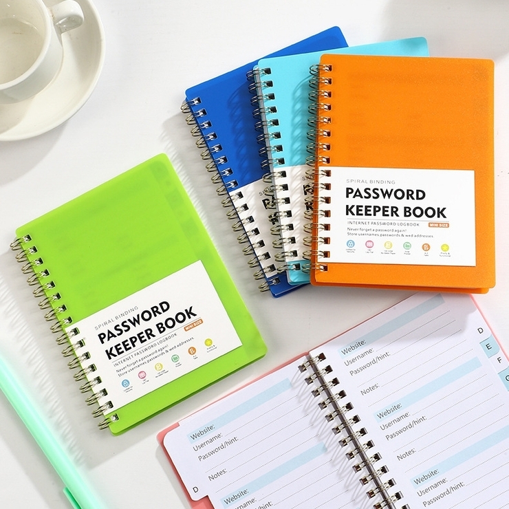 パスワードキーパーブック ノート A6サイズ | PlusNao | 詳細画像5 