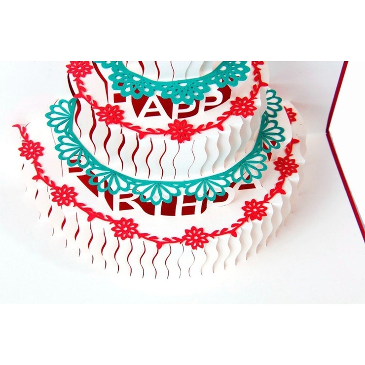 バースデーカード グリーティングカード ポップアップカード | PlusNao | 詳細画像14 