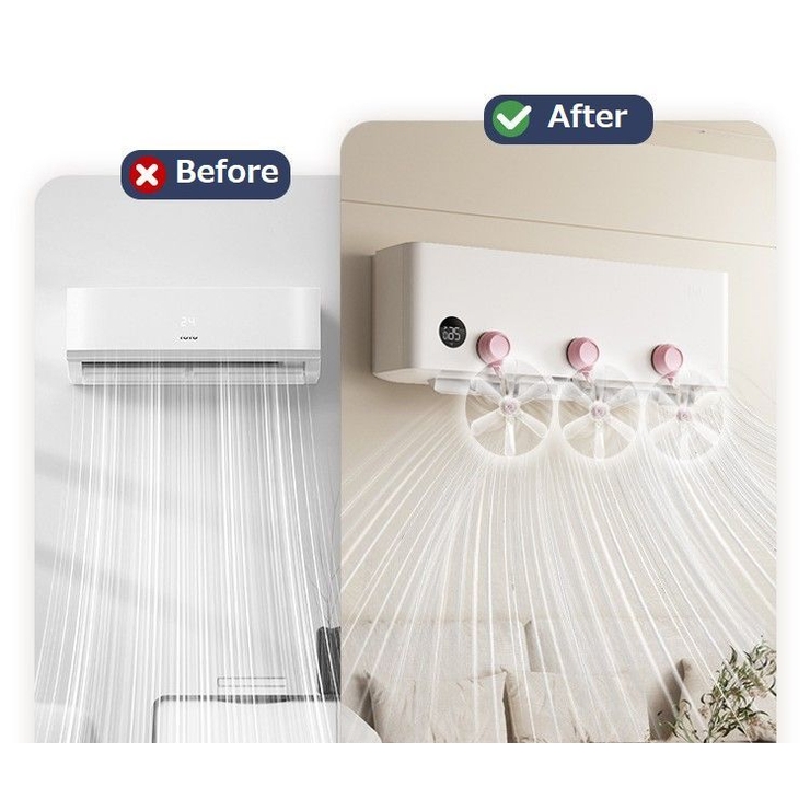 風よけファン エアコン用 風除け | PlusNao | 詳細画像7 