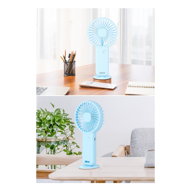 ポータブル扇風機 USB充電式 スマホスタンド | PlusNao | 詳細画像3 