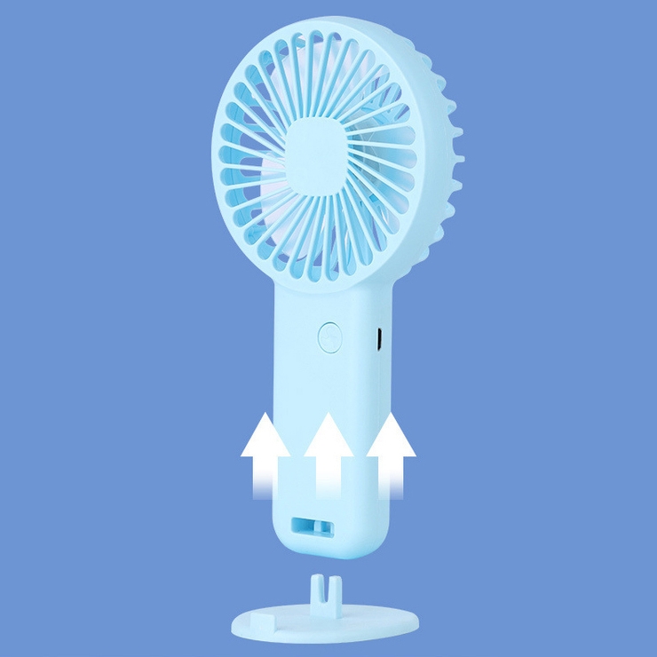ポータブル扇風機 USB充電式 スマホスタンド | PlusNao | 詳細画像6 