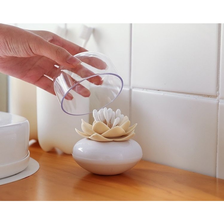 綿棒ケース 爪楊枝ケース 蓋付き | PlusNao | 詳細画像8 