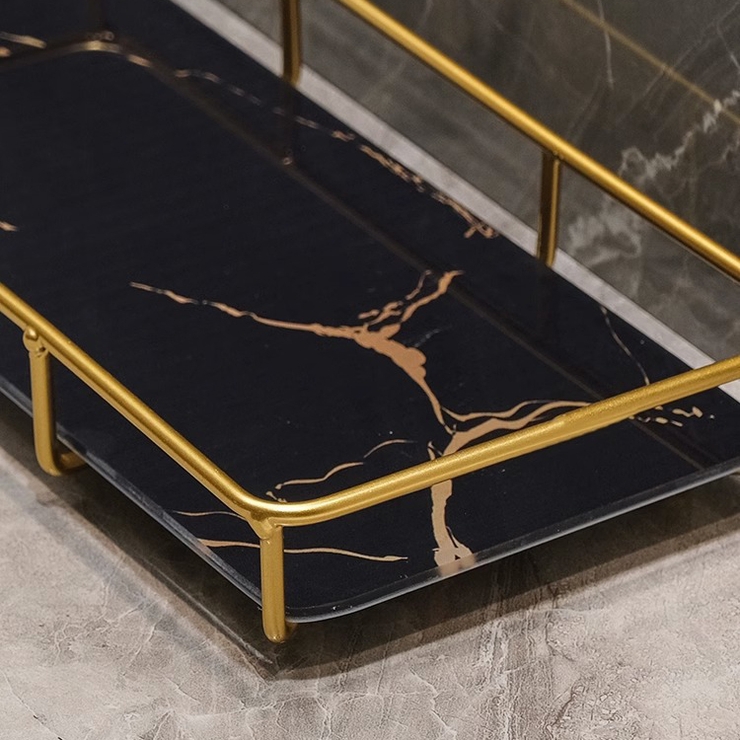 インテリアトレイ 小物トレイ 大理石風 | PlusNao | 詳細画像14 