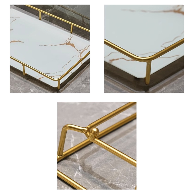 インテリアトレイ 小物トレイ 大理石風 | PlusNao | 詳細画像15 