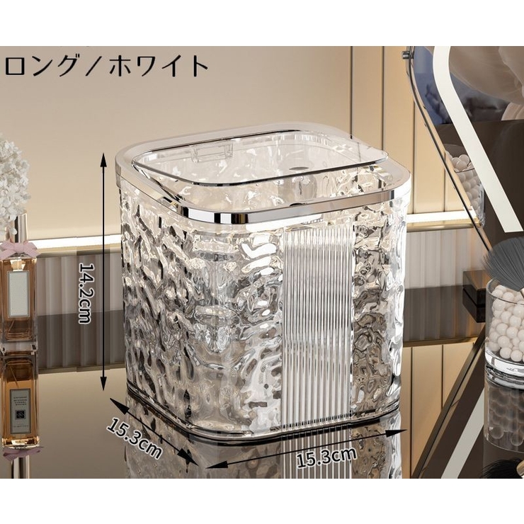 卓上ゴミ箱 ミニダストボックス 片手でオープンワンタッチ | PlusNao | 詳細画像5 