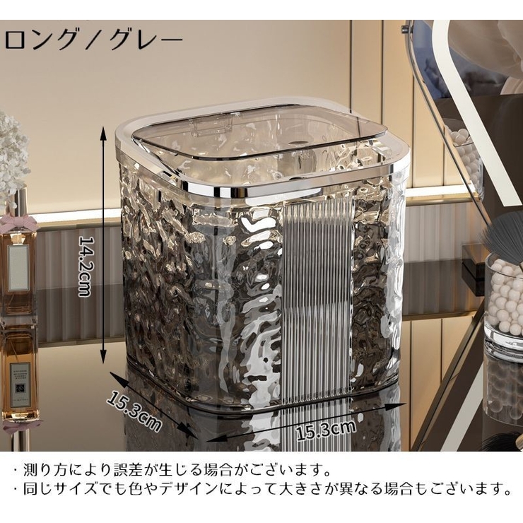 卓上ゴミ箱 ミニダストボックス 片手でオープンワンタッチ | PlusNao | 詳細画像6 
