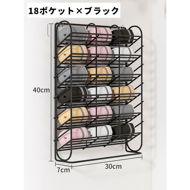 壁掛け収納ラック ウォールポケット 収納ポケット | PlusNao | 詳細画像6 