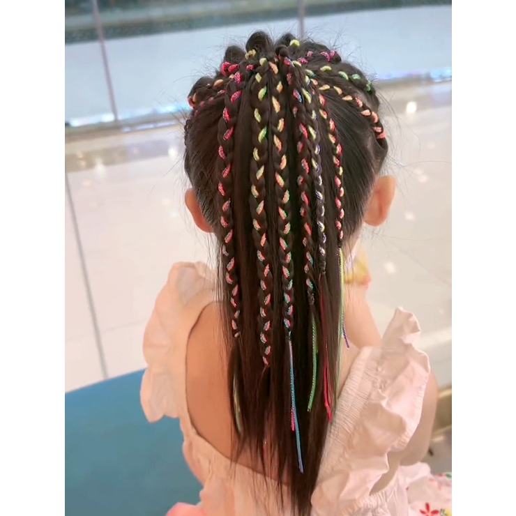 編み込みリボン ヘアリボン 10本 | PlusNao | 詳細画像3 