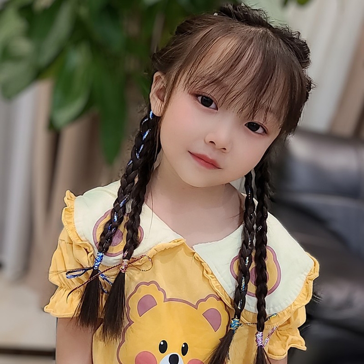 編み込みリボン ヘアリボン 10本 | PlusNao | 詳細画像4 