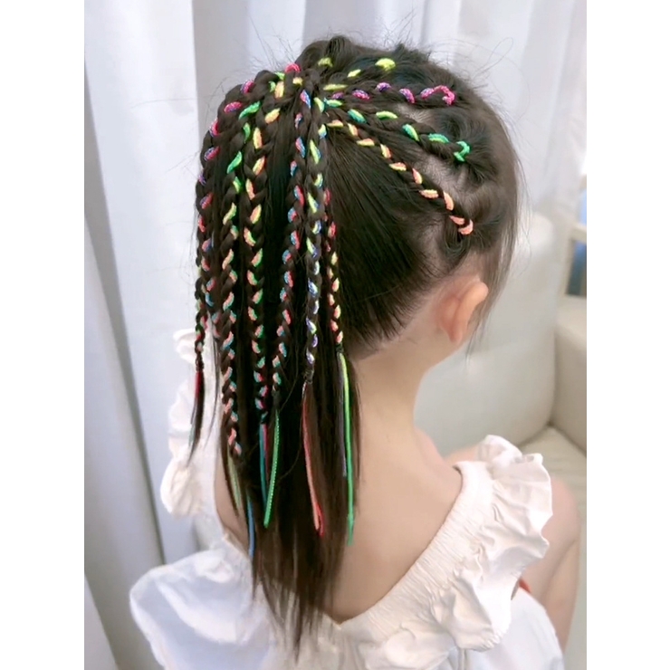 編み込みリボン ヘアリボン 10本 | PlusNao | 詳細画像5 