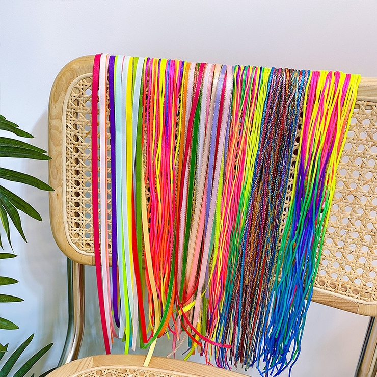 編み込みリボン ヘアリボン 10本 | PlusNao | 詳細画像6 