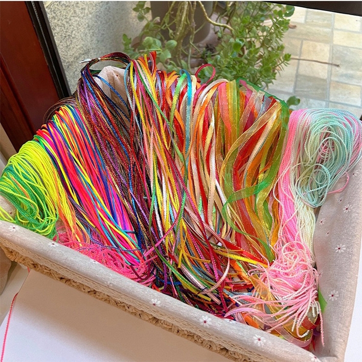 編み込みリボン ヘアリボン 10本 | PlusNao | 詳細画像7 