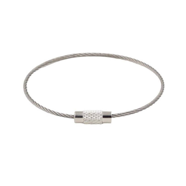 ワイヤーキーリング ロックワイヤー 5個組 | PlusNao | 詳細画像5 