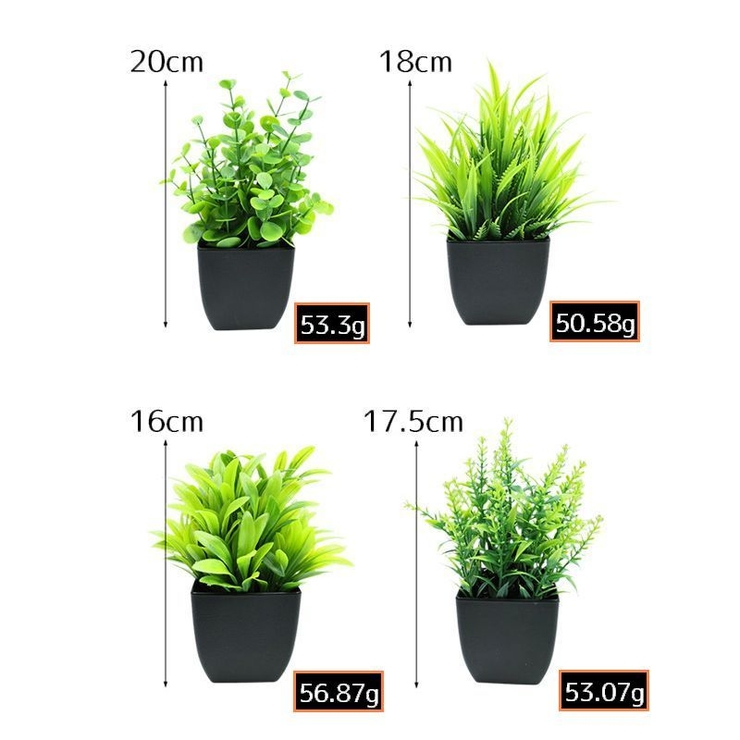 フェイクグリーン 4個組 人工観葉植物 | PlusNao | 詳細画像9 