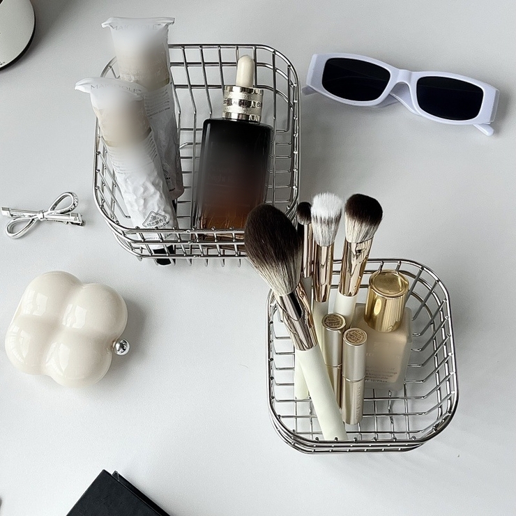 収納バスケット 小物入れ カゴ | PlusNao | 詳細画像5 