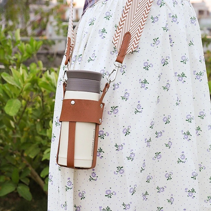 水筒ホルダー 幅広ストラップ付き ペットボトルホルダー | PlusNao | 詳細画像2 