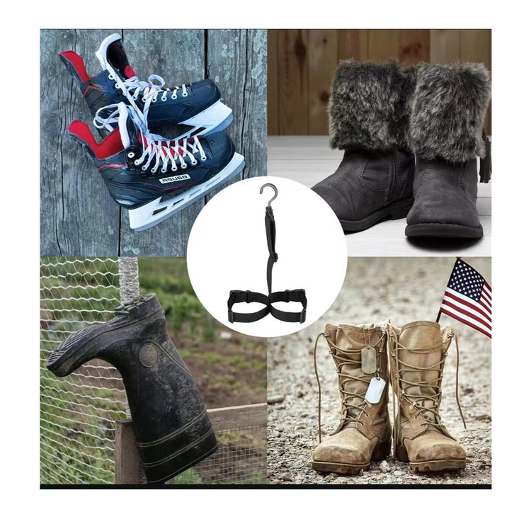 ウェーダーハンガー ブーツハンガー フック付き | PlusNao | 詳細画像2 