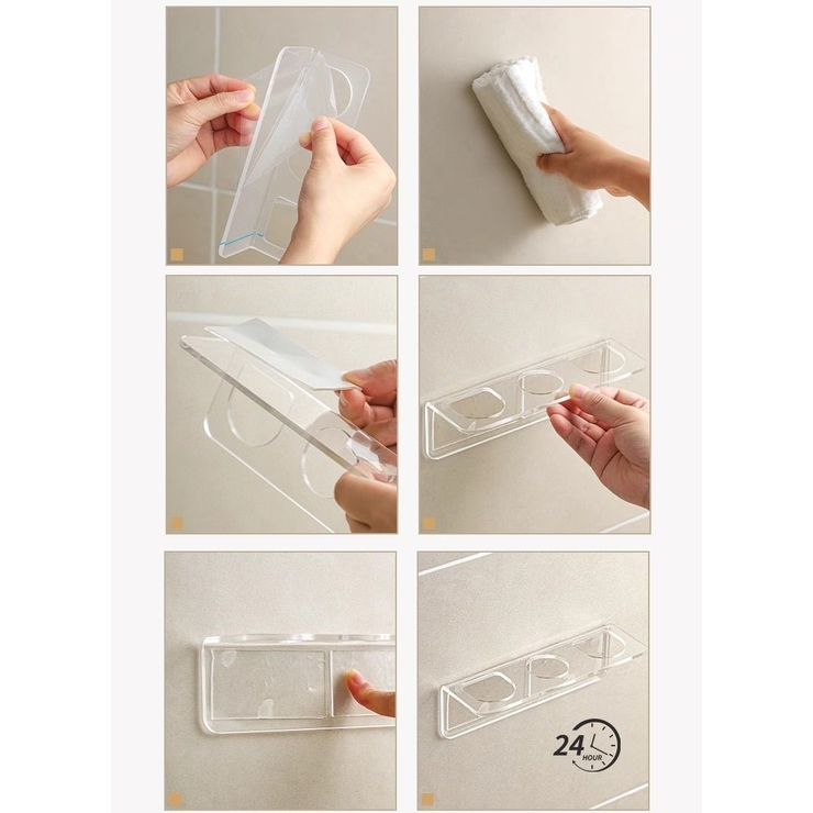 ヘアブラシホルダー ヘアブラシスタンド くし | PlusNao | 詳細画像8 