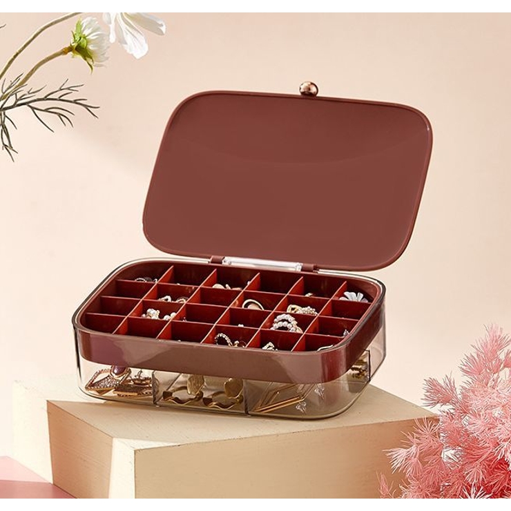 アクセサリーケース ジュエリーボックス 2段 | PlusNao | 詳細画像10 