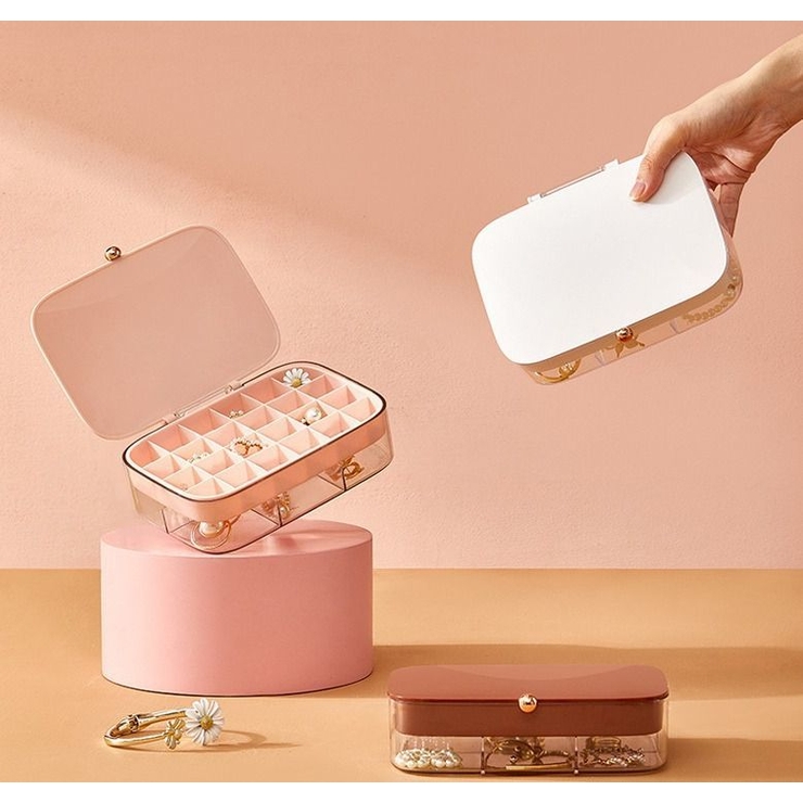 アクセサリーケース ジュエリーボックス 2段 | PlusNao | 詳細画像2 