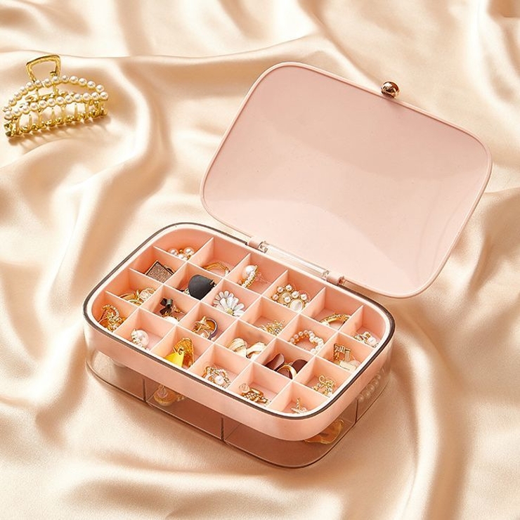 アクセサリーケース ジュエリーボックス 2段 | PlusNao | 詳細画像3 