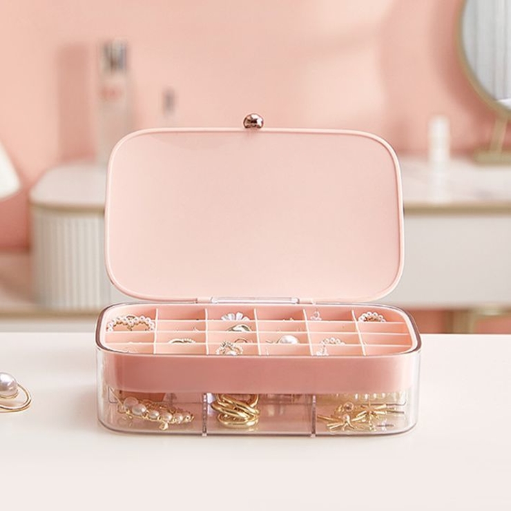 アクセサリーケース ジュエリーボックス 2段 | PlusNao | 詳細画像5 