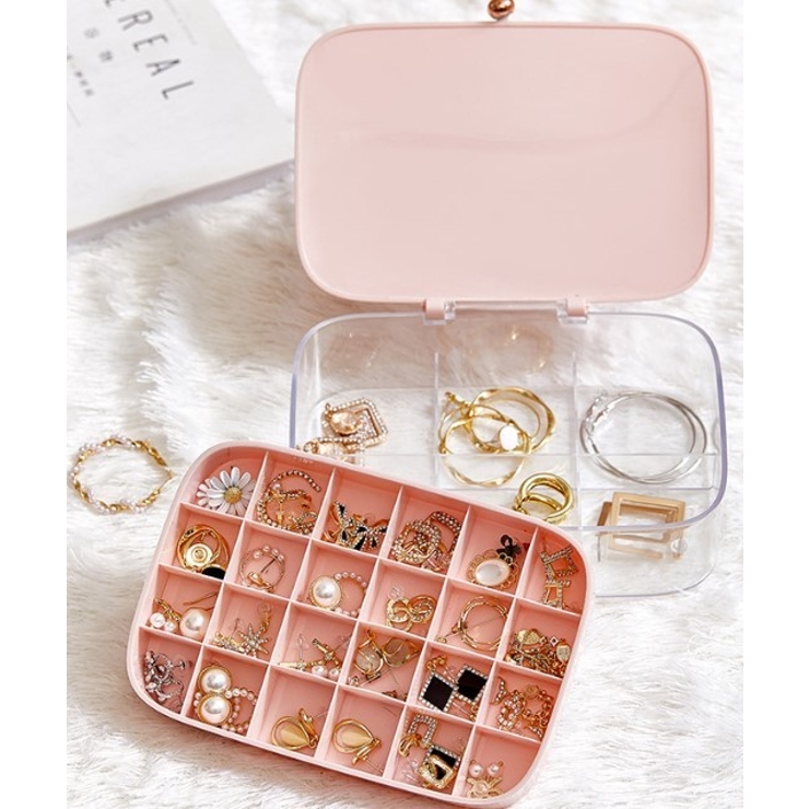 アクセサリーケース ジュエリーボックス 2段 | PlusNao | 詳細画像6 