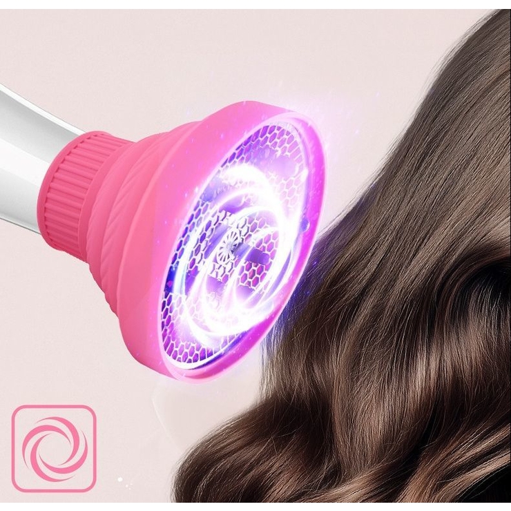 ヘアドライヤー用ディフューザー 折りたたみ シリコン | PlusNao | 詳細画像2 