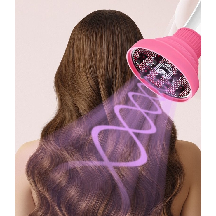 ヘアドライヤー用ディフューザー 折りたたみ シリコン | PlusNao | 詳細画像3 