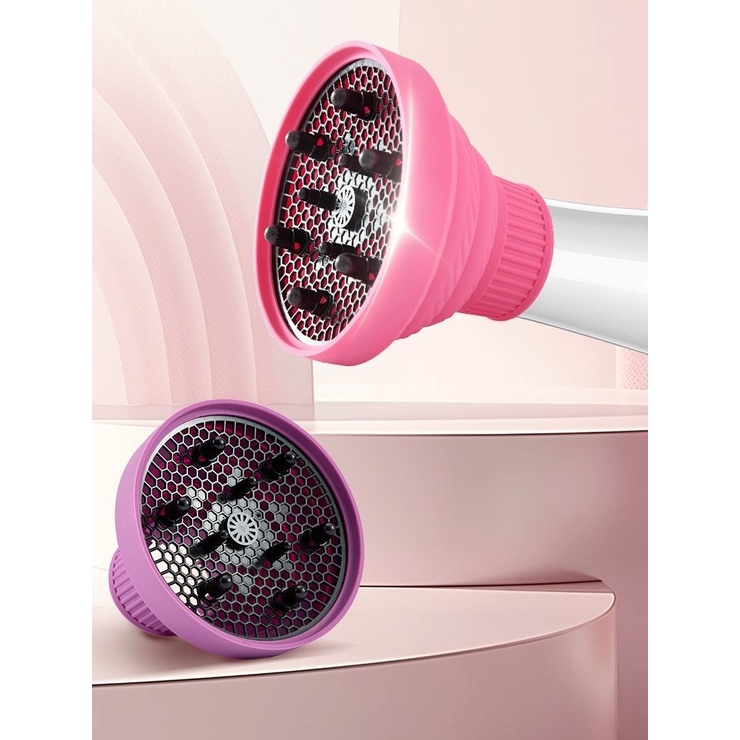 ヘアドライヤー用ディフューザー 折りたたみ シリコン | PlusNao | 詳細画像4 