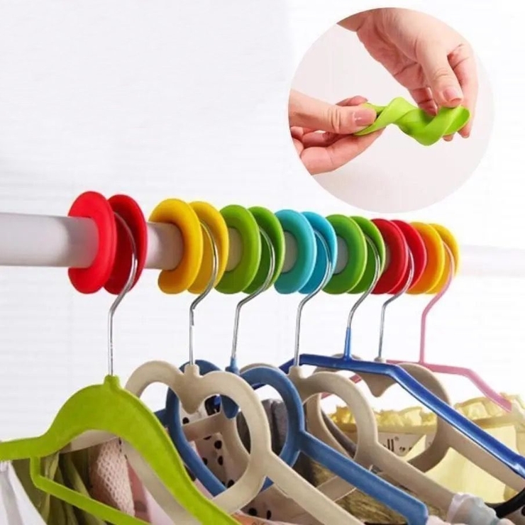 ハンガーストッパー 5個セット ハンガーホルダー | PlusNao | 詳細画像2 