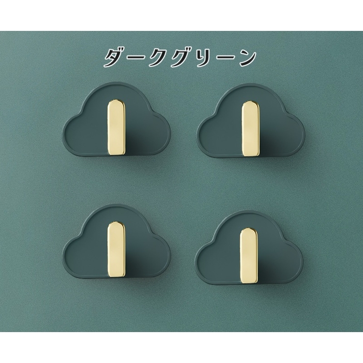 ウォールフック 4個セット 粘着フック | PlusNao | 詳細画像12 