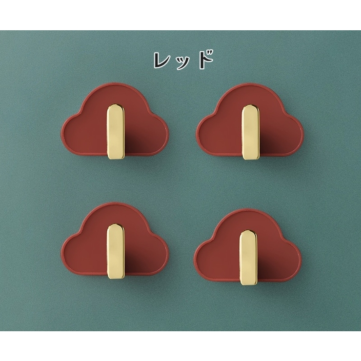 ウォールフック 4個セット 粘着フック | PlusNao | 詳細画像14 