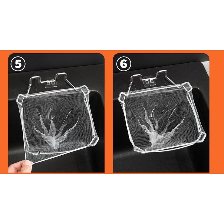 水切りネットホルダー 折り畳み式 粘着テープ | PlusNao | 詳細画像12 