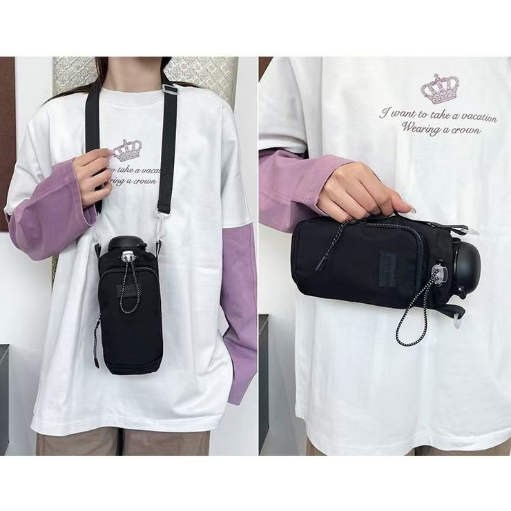 ボトルホルダー 水筒ホルダー ショルダーバッグ | PlusNao | 詳細画像4 