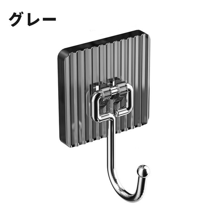 粘着フック ウォールフック 同色5個セット | PlusNao | 詳細画像10 
