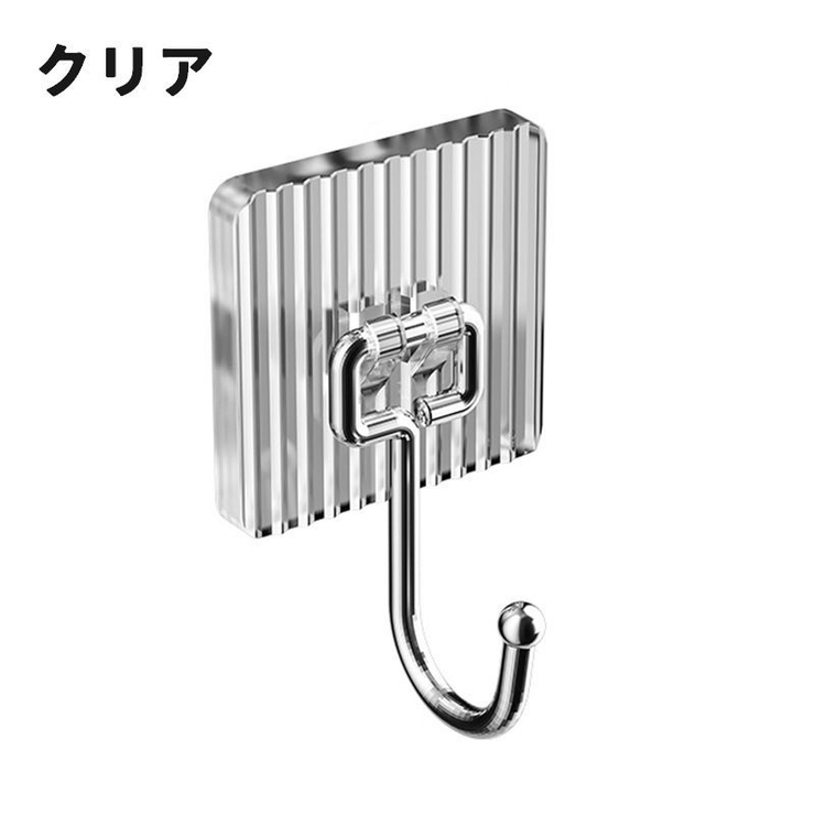 粘着フック ウォールフック 同色5個セット | PlusNao | 詳細画像9 